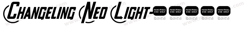 Changeling Neo Light字体转换